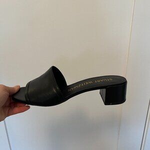 Stuart Weitzman Cayman Block Slides